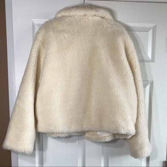 Avec Les Filles Faux Fur Coat Size: XL - Picture 8 of 12